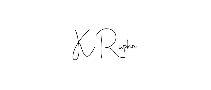 It looks lik you need a new signature style for name K Rapha. Design unique handwritten (Andilay-7BmLP) signature with our free signature maker in just a few clicks. K Rapha signature style 4 images and pictures png