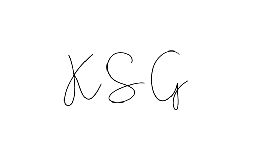 Create a beautiful signature design for name K S G. With this signature (Andilay-7BmLP) fonts, you can make a handwritten signature for free. K S G signature style 4 images and pictures png