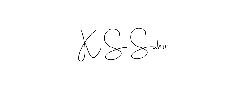 Use a signature maker to create a handwritten signature online. With this signature software, you can design (Andilay-7BmLP) your own signature for name K S Sahu. K S Sahu signature style 4 images and pictures png