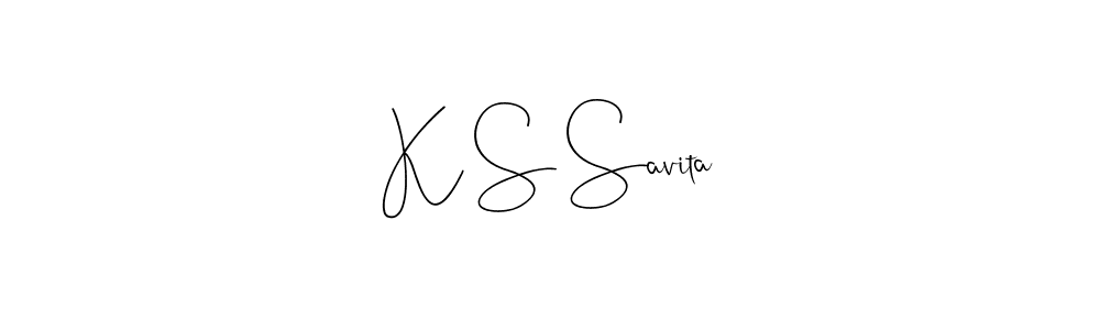 Use a signature maker to create a handwritten signature online. With this signature software, you can design (Andilay-7BmLP) your own signature for name K S Savita. K S Savita signature style 4 images and pictures png