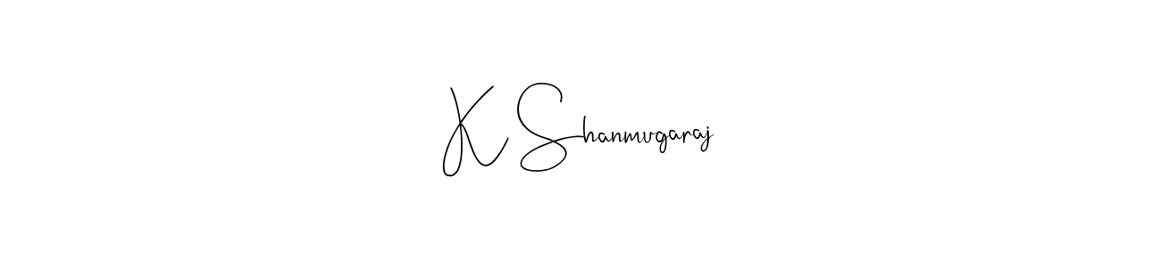 Design your own signature with our free online signature maker. With this signature software, you can create a handwritten (Andilay-7BmLP) signature for name K Shanmugaraj. K Shanmugaraj signature style 4 images and pictures png