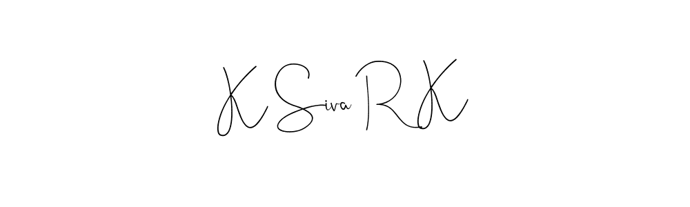 See photos of K Siva R K official signature by Spectra . Check more albums & portfolios. Read reviews & check more about Andilay-7BmLP font. K Siva R K signature style 4 images and pictures png