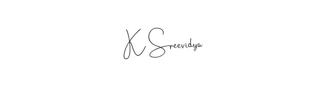 It looks lik you need a new signature style for name K Sreevidya. Design unique handwritten (Andilay-7BmLP) signature with our free signature maker in just a few clicks. K Sreevidya signature style 4 images and pictures png