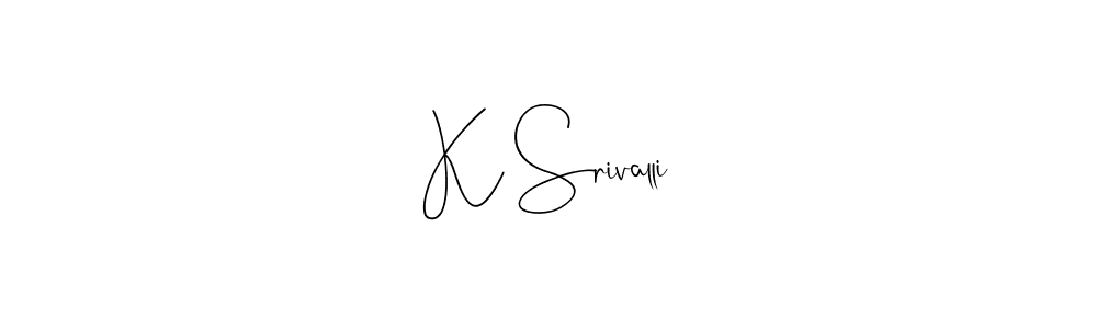 Check out images of Autograph of K Srivalli name. Actor K Srivalli Signature Style. Andilay-7BmLP is a professional sign style online. K Srivalli signature style 4 images and pictures png