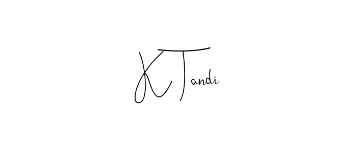 See photos of K Tandi official signature by Spectra . Check more albums & portfolios. Read reviews & check more about Andilay-7BmLP font. K Tandi signature style 4 images and pictures png