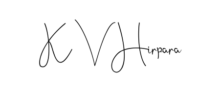 Best and Professional Signature Style for K V Hirpara. Andilay-7BmLP Best Signature Style Collection. K V Hirpara signature style 4 images and pictures png