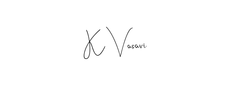 You can use this online signature creator to create a handwritten signature for the name K Vasavi. This is the best online autograph maker. K Vasavi signature style 4 images and pictures png