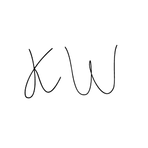 See photos of K W official signature by Spectra . Check more albums & portfolios. Read reviews & check more about Andilay-7BmLP font. K W signature style 4 images and pictures png