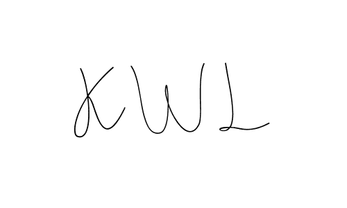 Also we have K W L name is the best signature style. Create professional handwritten signature collection using Andilay-7BmLP autograph style. K W L signature style 4 images and pictures png