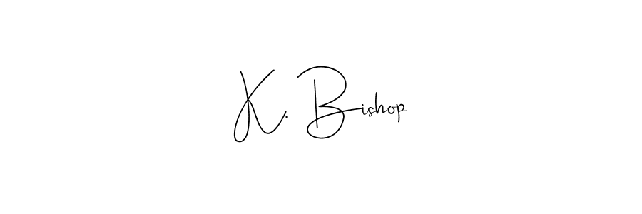 Make a beautiful signature design for name K. Bishop. Use this online signature maker to create a handwritten signature for free. K. Bishop signature style 4 images and pictures png