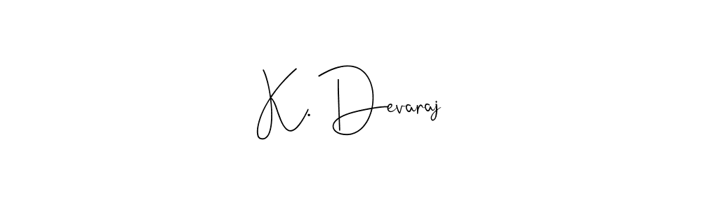 Make a beautiful signature design for name K. Devaraj. Use this online signature maker to create a handwritten signature for free. K. Devaraj signature style 4 images and pictures png