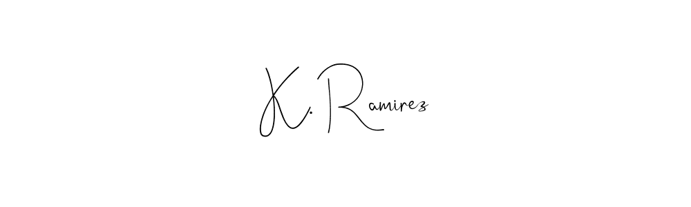 Here are the top 10 professional signature styles for the name K. Ramirez. These are the best autograph styles you can use for your name. K. Ramirez signature style 4 images and pictures png