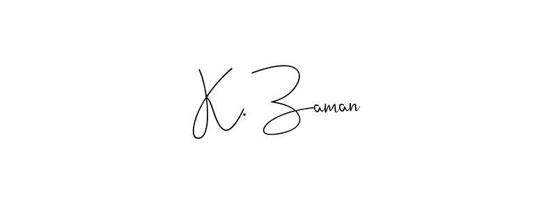 You can use this online signature creator to create a handwritten signature for the name K. Zaman. This is the best online autograph maker. K. Zaman signature style 4 images and pictures png