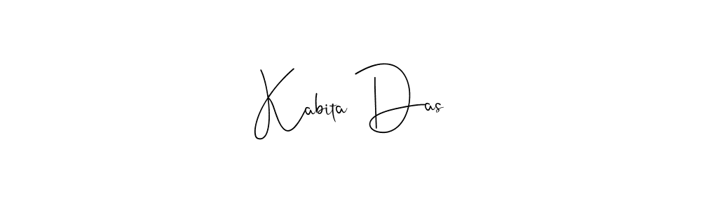 Make a beautiful signature design for name Kabita Das. Use this online signature maker to create a handwritten signature for free. Kabita Das signature style 4 images and pictures png