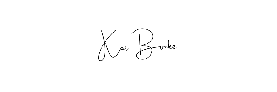 Andilay-7BmLP is a professional signature style that is perfect for those who want to add a touch of class to their signature. It is also a great choice for those who want to make their signature more unique. Get Kai Burke name to fancy signature for free. Kai Burke signature style 4 images and pictures png