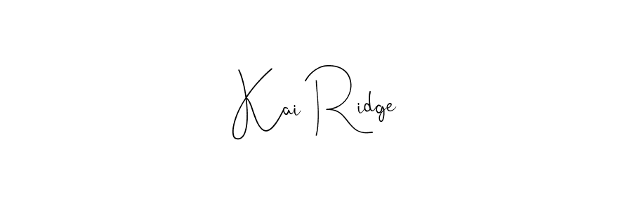 Also You can easily find your signature by using the search form. We will create Kai Ridge name handwritten signature images for you free of cost using Andilay-7BmLP sign style. Kai Ridge signature style 4 images and pictures png