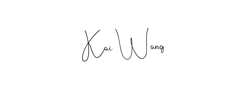 Also You can easily find your signature by using the search form. We will create Kai Wang name handwritten signature images for you free of cost using Andilay-7BmLP sign style. Kai Wang signature style 4 images and pictures png