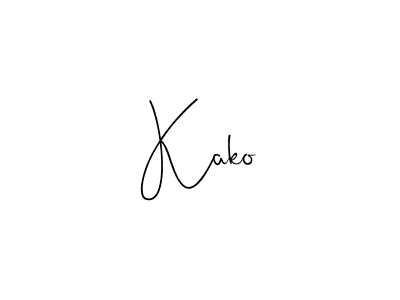 Best and Professional Signature Style for Kako. Andilay-7BmLP Best Signature Style Collection. Kako signature style 4 images and pictures png