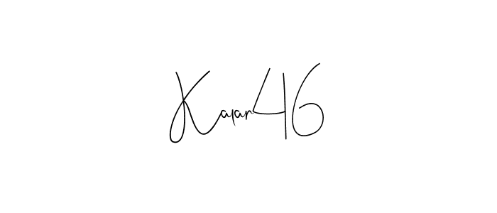 You should practise on your own different ways (Andilay-7BmLP) to write your name (Kalar46) in signature. don't let someone else do it for you. Kalar46 signature style 4 images and pictures png