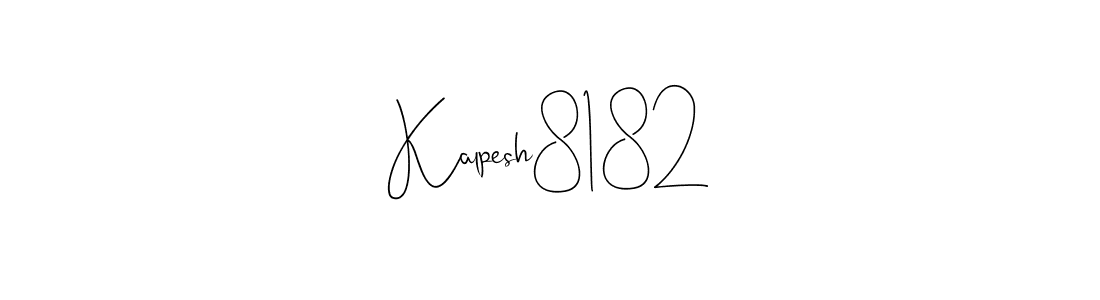 How to Draw Kalpesh8182 signature style? Andilay-7BmLP is a latest design signature styles for name Kalpesh8182. Kalpesh8182 signature style 4 images and pictures png