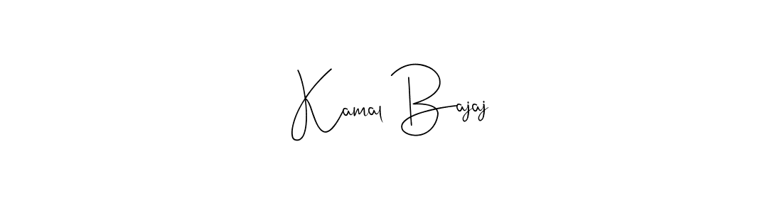 How to make Kamal Bajaj signature? Andilay-7BmLP is a professional autograph style. Create handwritten signature for Kamal Bajaj name. Kamal Bajaj signature style 4 images and pictures png