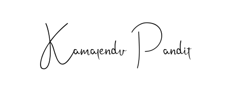 Make your name Kamalendu Pandit memorable on every contract using Andilay-7BmLP autograph style. Instant transparent background export available. Kamalendu Pandit signature style 4 images and pictures png