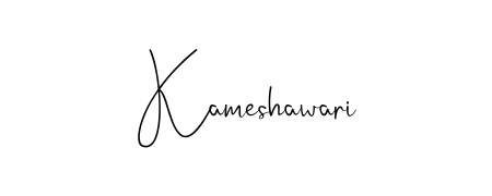 Discover the perfect balance of readability and style for Kameshawari with Andilay-7BmLP font. Create your dream signature today. Kameshawari signature style 4 images and pictures png