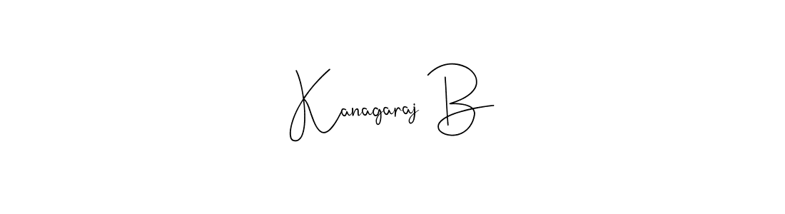 Here are the top 10 professional signature styles for the name Kanagaraj B. These are the best autograph styles you can use for your name. Kanagaraj B signature style 4 images and pictures png