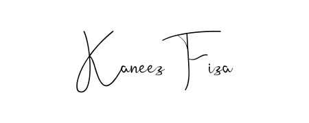 Make a beautiful signature design for name Kaneez Fiza. Use this online signature maker to create a handwritten signature for free. Kaneez Fiza signature style 4 images and pictures png