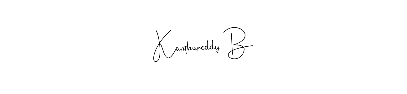 This is the best signature style for the Kanthareddy B name. Also you like these signature font (Andilay-7BmLP). Mix name signature. Kanthareddy B signature style 4 images and pictures png