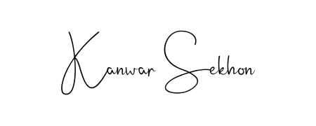 Upgrade your professional image with Kanwar Sekhon signature created with Andilay-7BmLP font. Fast, free, and watermark-free download. Kanwar Sekhon signature style 4 images and pictures png