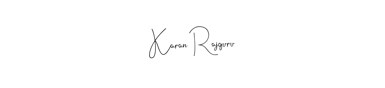This is the best signature style for the Karan Rajguru name. Also you like these signature font (Andilay-7BmLP). Mix name signature. Karan Rajguru signature style 4 images and pictures png
