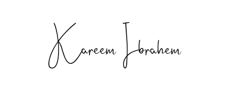 The Andilay-7BmLP signature style provides a bold statement for name Kareem Ibrahem. Designed for business owners, executives, and leaders. Kareem Ibrahem signature style 4 images and pictures png