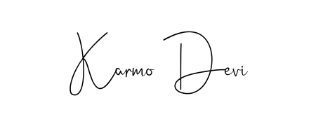 Build your personal autograph collection for name Karmo Devi with Andilay-7BmLP design. Browse, select, and save your favorites. Karmo Devi signature style 4 images and pictures png
