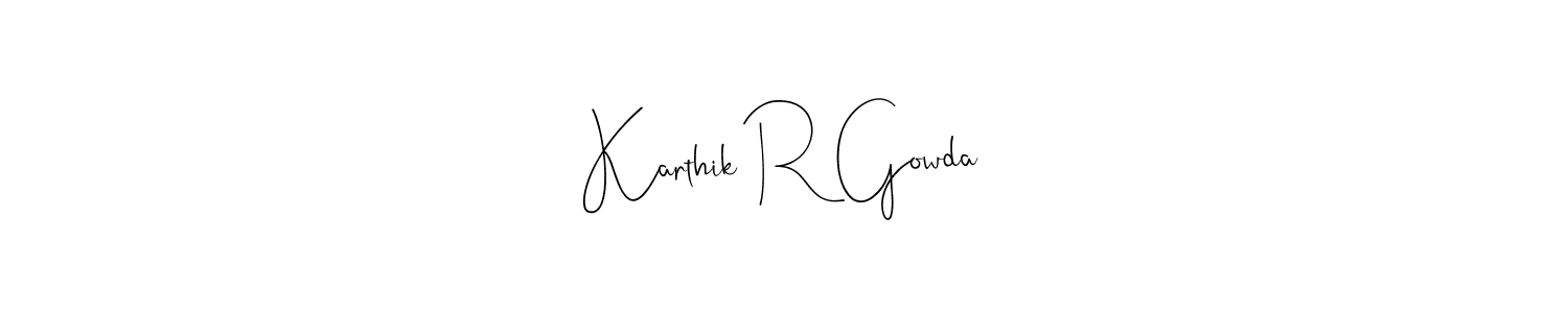 Check out images of Autograph of Karthik R Gowda name. Actor Karthik R Gowda Signature Style. Andilay-7BmLP is a professional sign style online. Karthik R Gowda signature style 4 images and pictures png