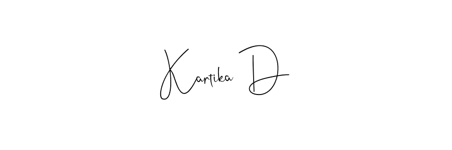 You can use this online signature creator to create a handwritten signature for the name Kartika D. This is the best online autograph maker. Kartika D signature style 4 images and pictures png