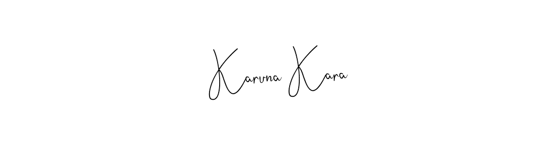 Best and Professional Signature Style for Karuna Kara. Andilay-7BmLP Best Signature Style Collection. Karuna Kara signature style 4 images and pictures png