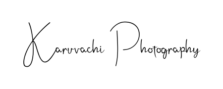 A timeless handwritten aesthetic for Karuvachi Photography. The Andilay-7BmLP font gives your signature a handcrafted feel with natural curves. Karuvachi Photography signature style 4 images and pictures png
