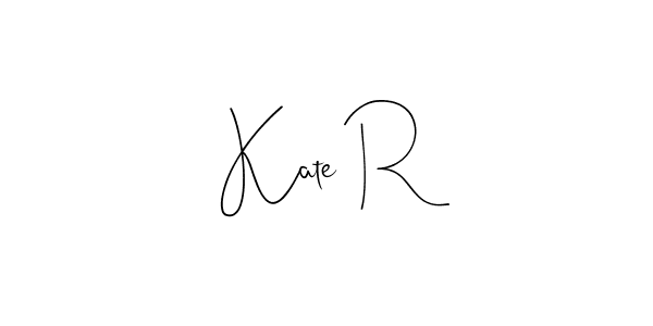 Best and Professional Signature Style for Kate R. Andilay-7BmLP Best Signature Style Collection. Kate R signature style 4 images and pictures png