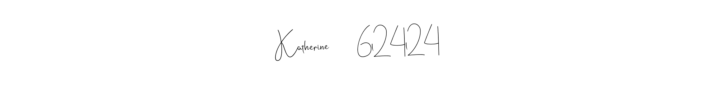 Use a signature maker to create a handwritten signature online. With this signature software, you can design (Andilay-7BmLP) your own signature for name Katherine       6l24l24. Katherine       6l24l24 signature style 4 images and pictures png