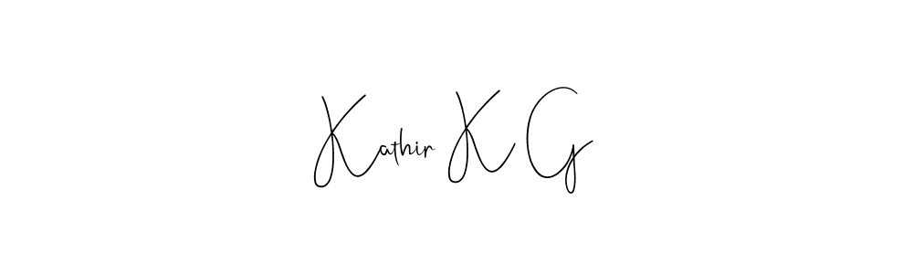 Here are the top 10 professional signature styles for the name Kathir K G. These are the best autograph styles you can use for your name. Kathir K G signature style 4 images and pictures png