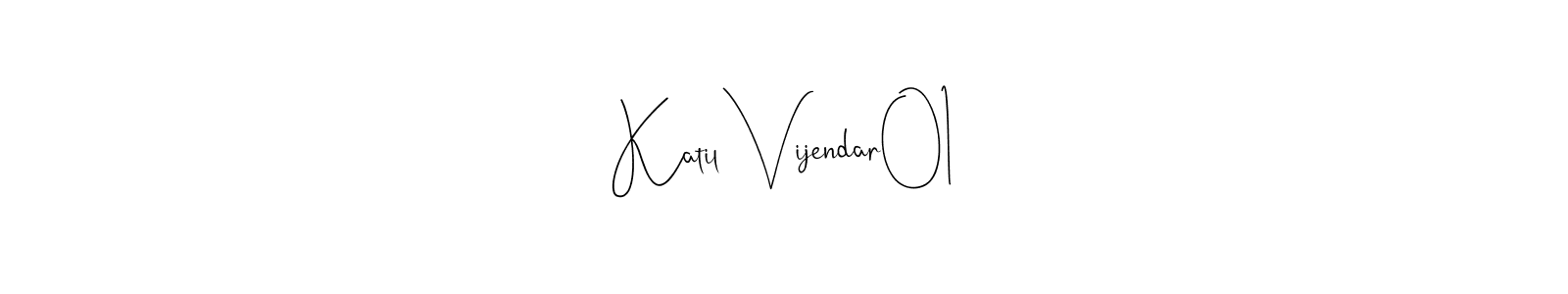 Here are the top 10 professional signature styles for the name Katil Vijendar01. These are the best autograph styles you can use for your name. Katil Vijendar01 signature style 4 images and pictures png