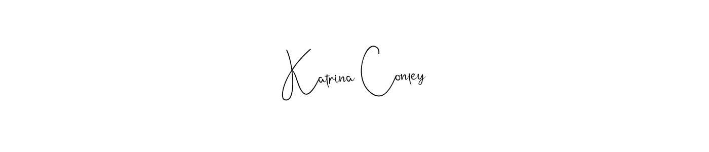 See photos of Katrina Conley official signature by Spectra . Check more albums & portfolios. Read reviews & check more about Andilay-7BmLP font. Katrina Conley signature style 4 images and pictures png
