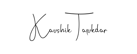 Create your official email sign-off with Kaushik Talukdar name in Andilay-7BmLP style. Crisp, clean, and perfectly legible across all screens. Kaushik Talukdar signature style 4 images and pictures png