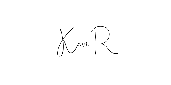Best and Professional Signature Style for Kavi R. Andilay-7BmLP Best Signature Style Collection. Kavi R signature style 4 images and pictures png