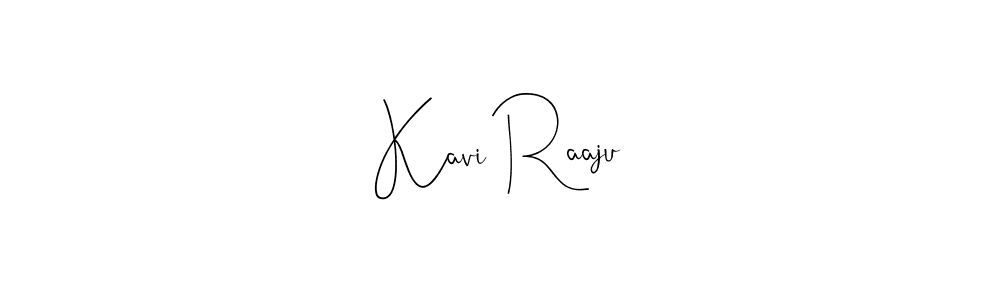 Use a signature maker to create a handwritten signature online. With this signature software, you can design (Andilay-7BmLP) your own signature for name Kavi Raaju. Kavi Raaju signature style 4 images and pictures png