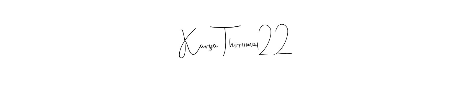 How to Draw Kavya Thurumal22 signature style? Andilay-7BmLP is a latest design signature styles for name Kavya Thurumal22. Kavya Thurumal22 signature style 4 images and pictures png