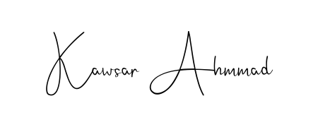 Get inspired by this graceful Andilay-7BmLP signature style for name Kawsar Ahmmad. Smooth loops and balanced proportions for everyday use. Kawsar Ahmmad signature style 4 images and pictures png