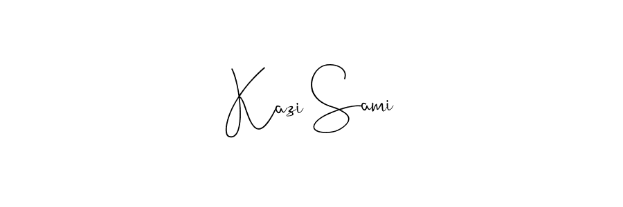 Kazi Sami stylish signature style. Best Handwritten Sign (Andilay-7BmLP) for my name. Handwritten Signature Collection Ideas for my name Kazi Sami. Kazi Sami signature style 4 images and pictures png
