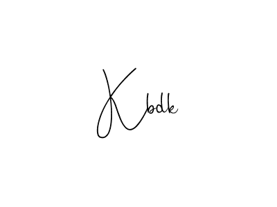 Once you've used our free online signature maker to create your best signature Andilay-7BmLP style, it's time to enjoy all of the benefits that Kbdk name signing documents. Kbdk signature style 4 images and pictures png